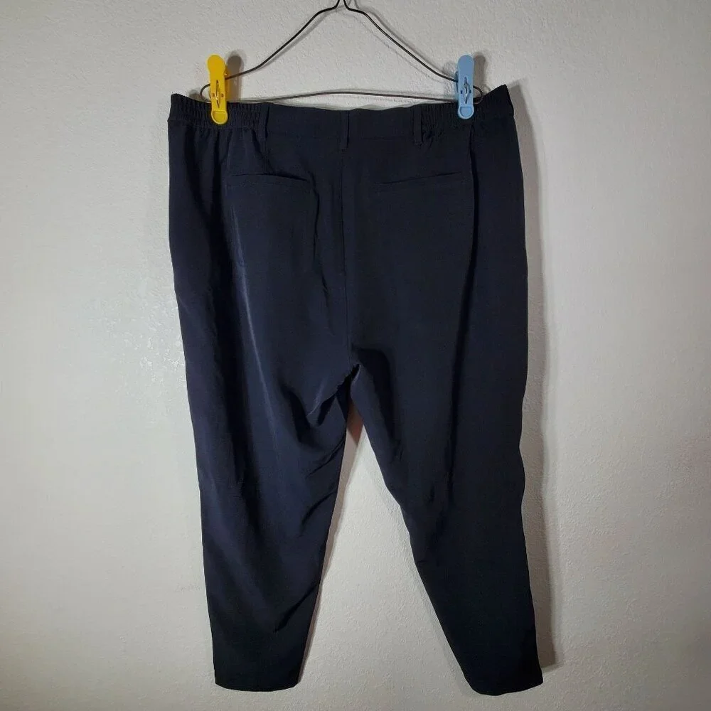 32 Degrees Cool Womens Black Stretch Trousers Size 16 - Picture 2 of 9
